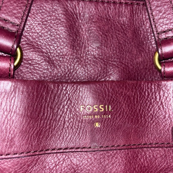 Fossil Burgundy Bag - Picture 2 of 7